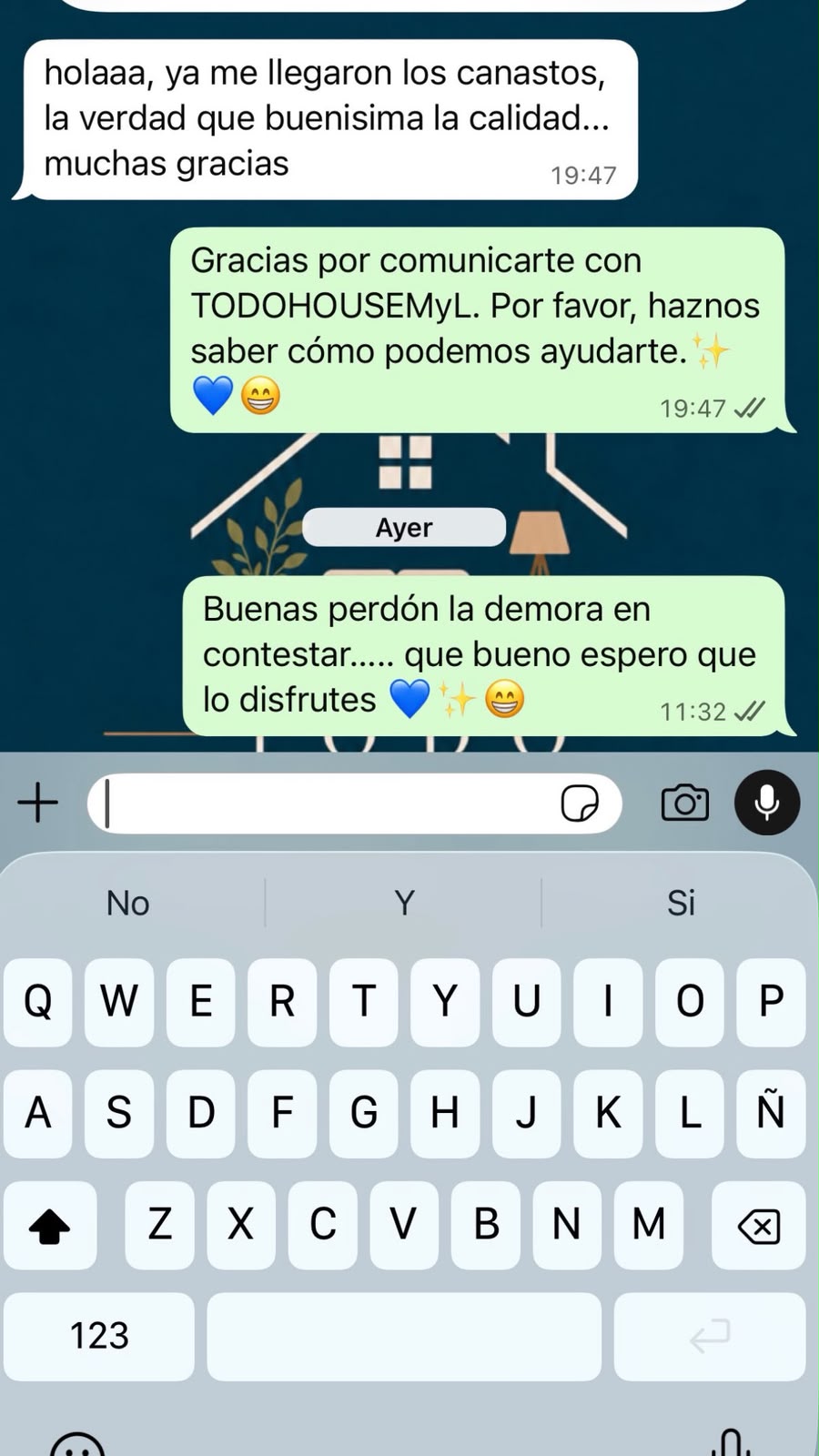 Experiencia real de cliente Todo House MyL